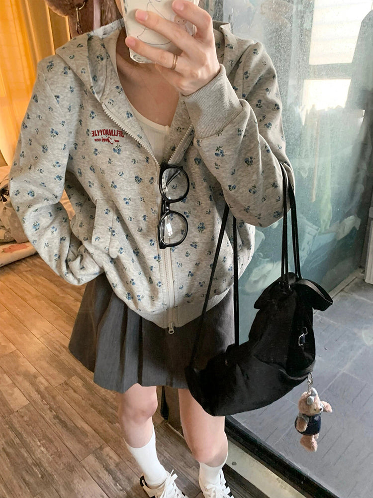 アメリカン ヴィンテージ フローラルパーカー