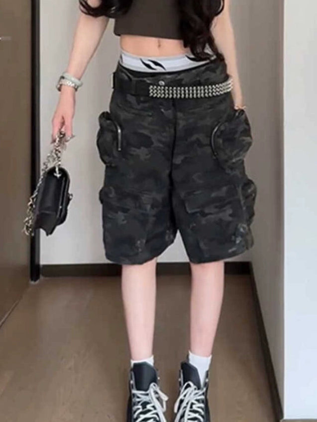 アメリカンレトロカーゴハーフパンツ