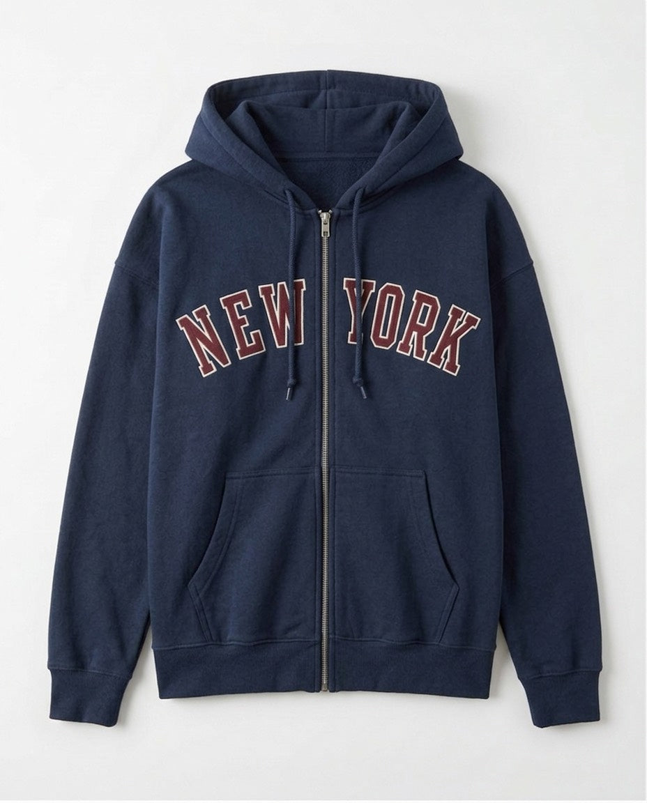 NEW YORK ジップパーカー