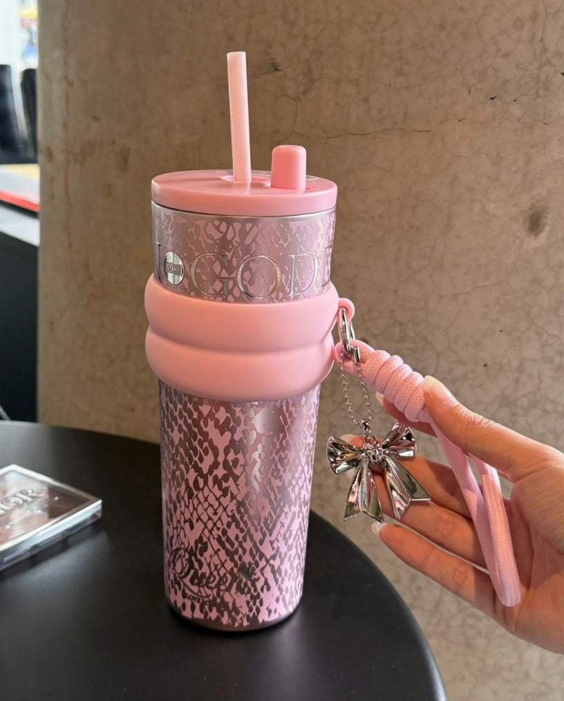 ラージグリッターガールズタンブラー
