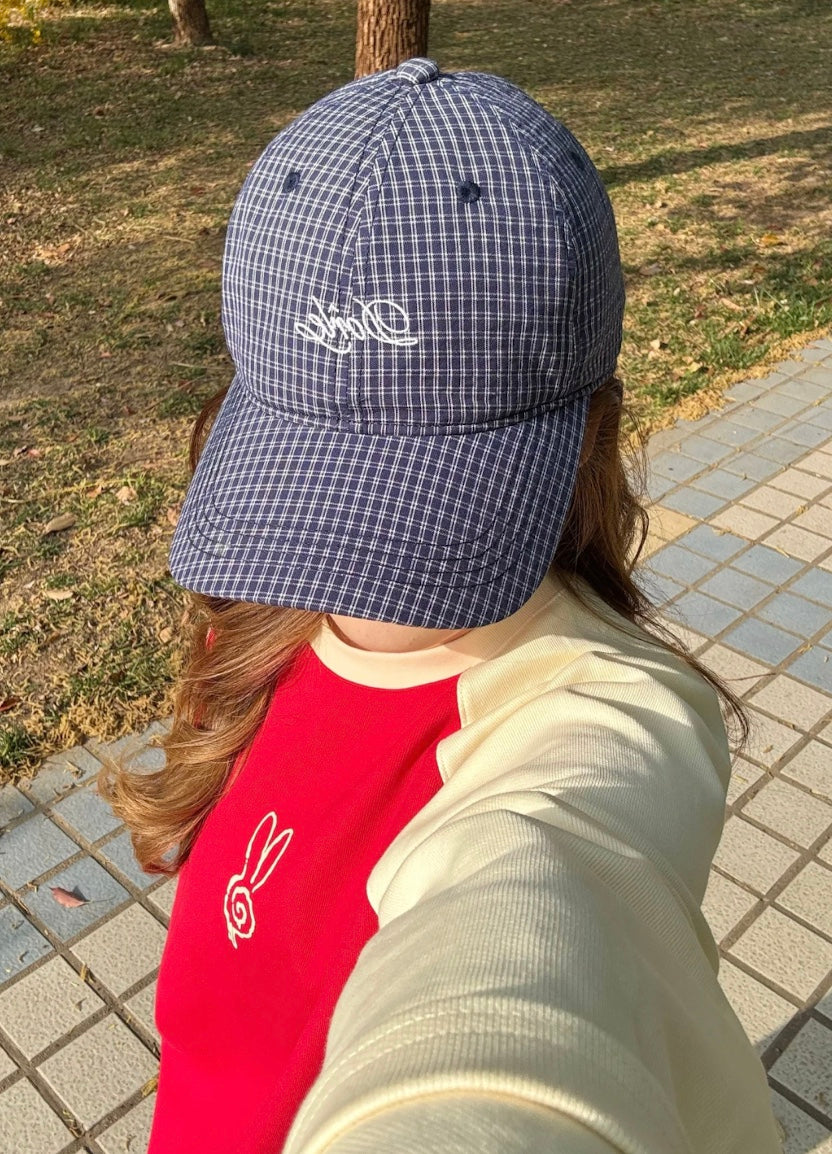 ギンガムチェックロゴキャップ – Meari cheek