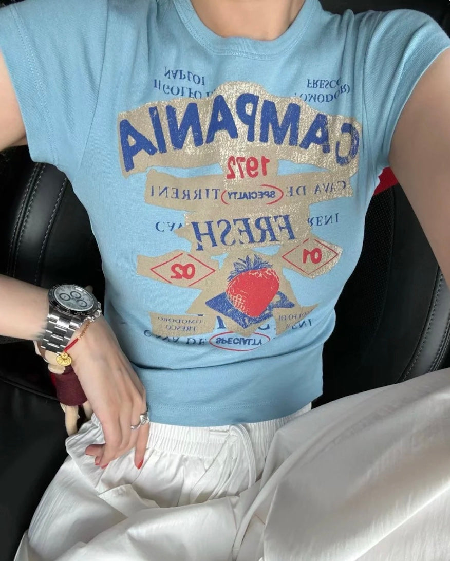 アメリカンブループリントTシャツ