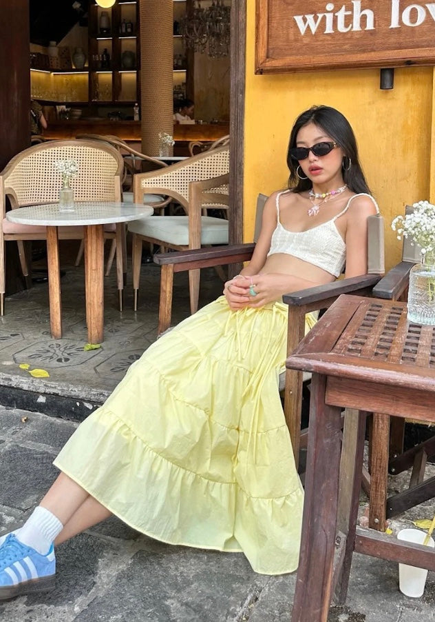 MARC&LONAイエロースカート MARC&LONAイエロースカート