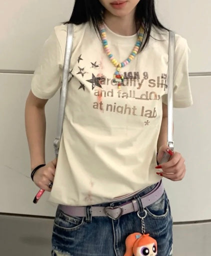 スターレターポイントヴィンテージT