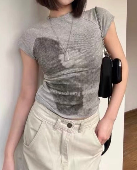 アメリカンベアプリントTシャツ
