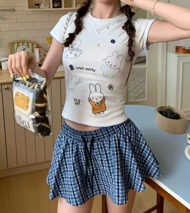 アメリカンチェックAラインスカート