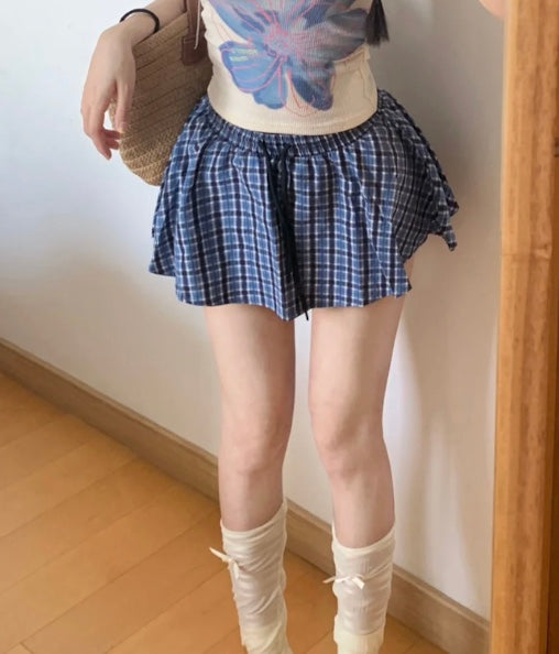 アメリカンチェックAラインスカート