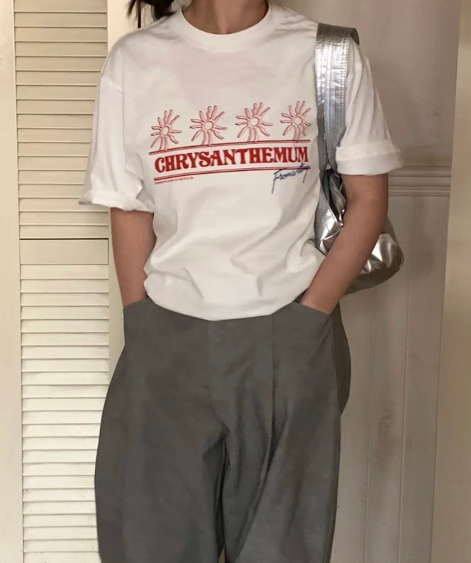 アメリカンひまわりオーバーTシャツ