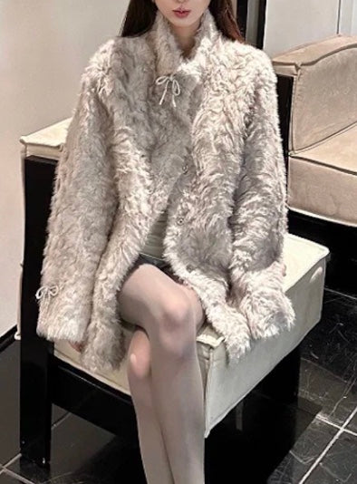 ファースタンディングカラーコート