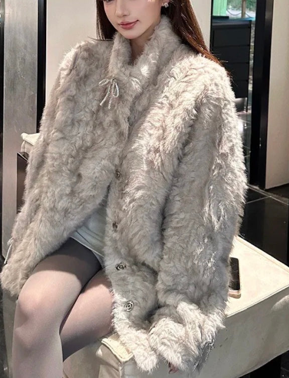 ファースタンディングカラーコート