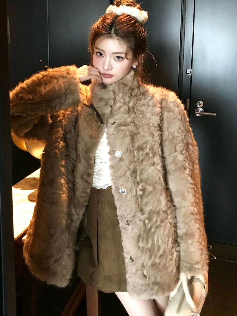 ファースタンディングカラーコート