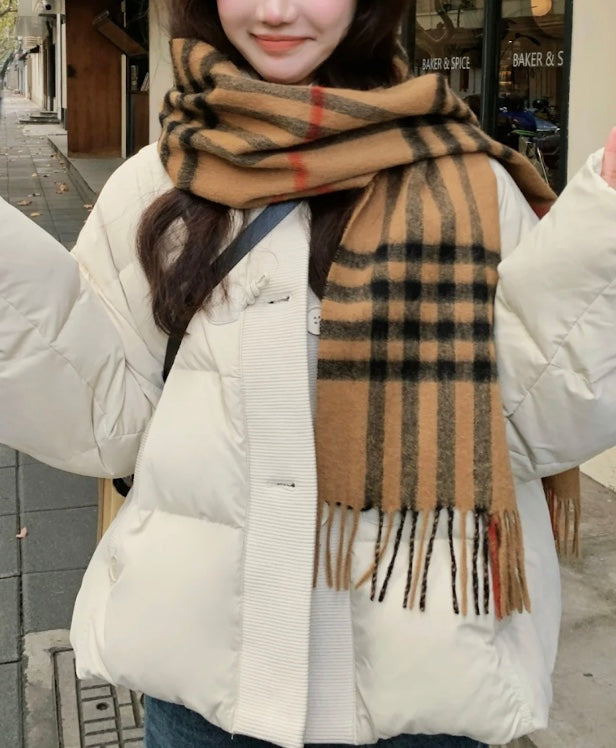 ブリティッシュヴィンテージチェックマフラー