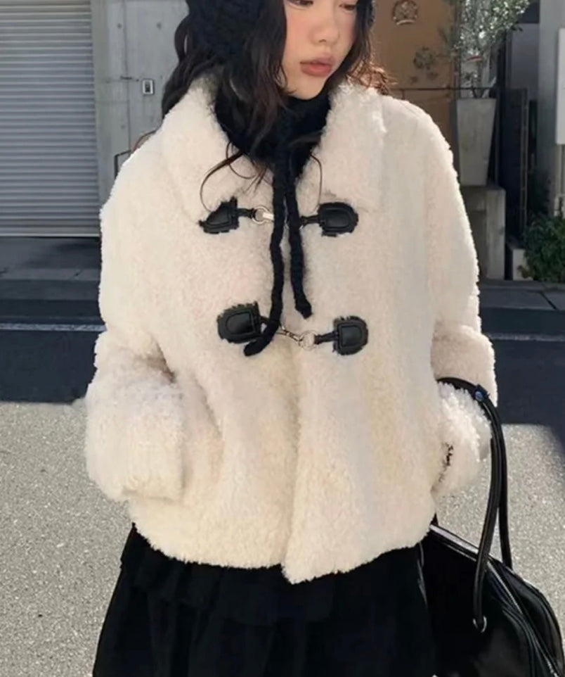 ボアバックルショートジャケット