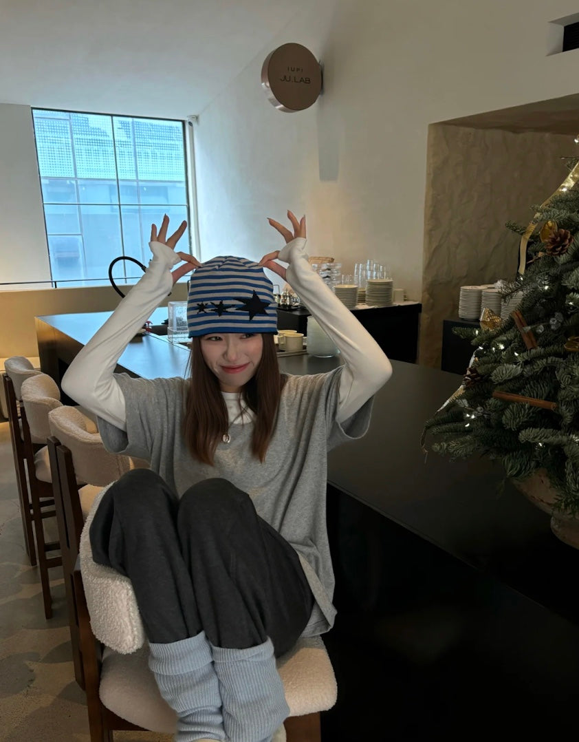 Y2Kスターポイントビーニー