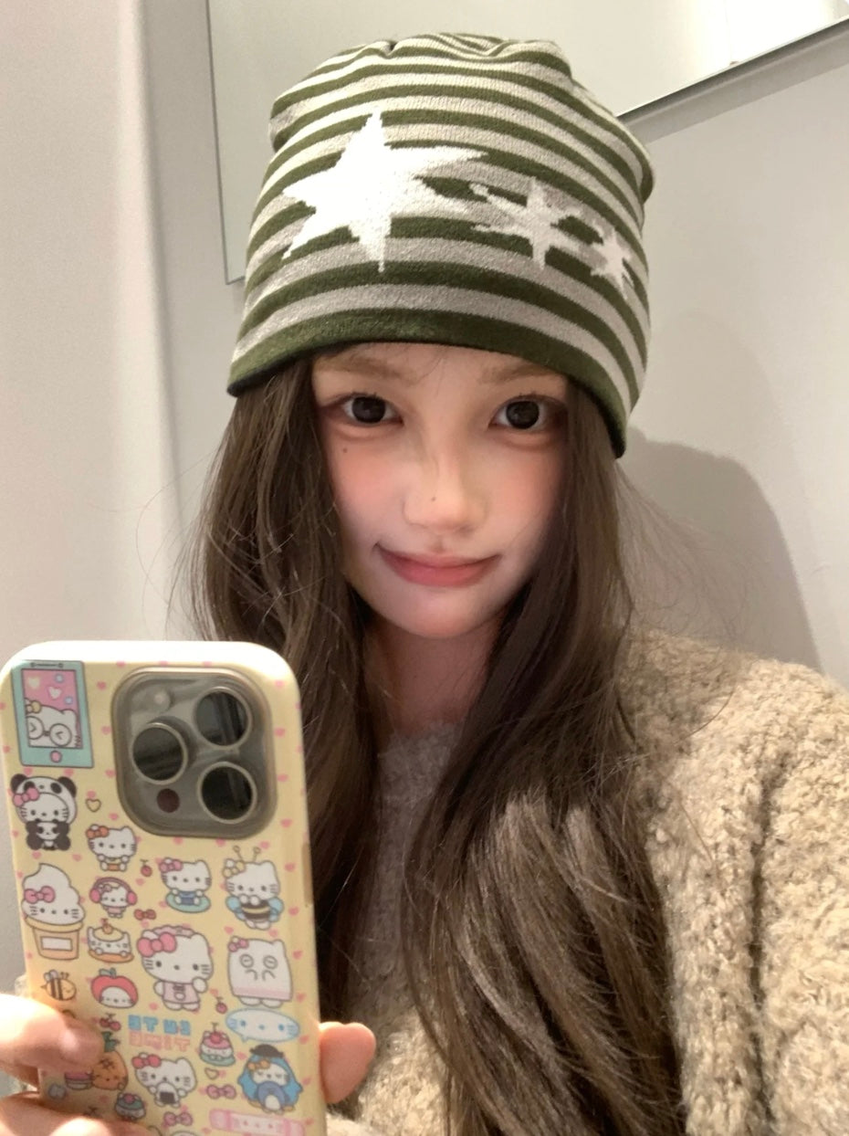 Y2Kスターポイントビーニー – Meari cheek
