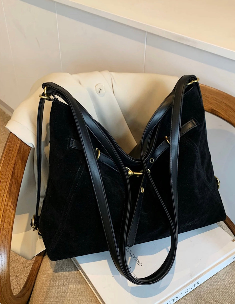 ヴィンテージスエード3wayショルダートートバッグ