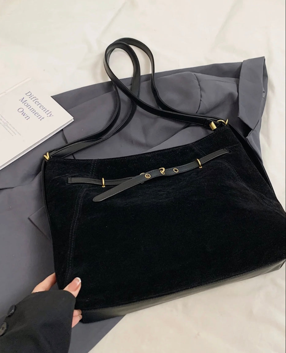 ヴィンテージスエード3wayショルダートートバッグ