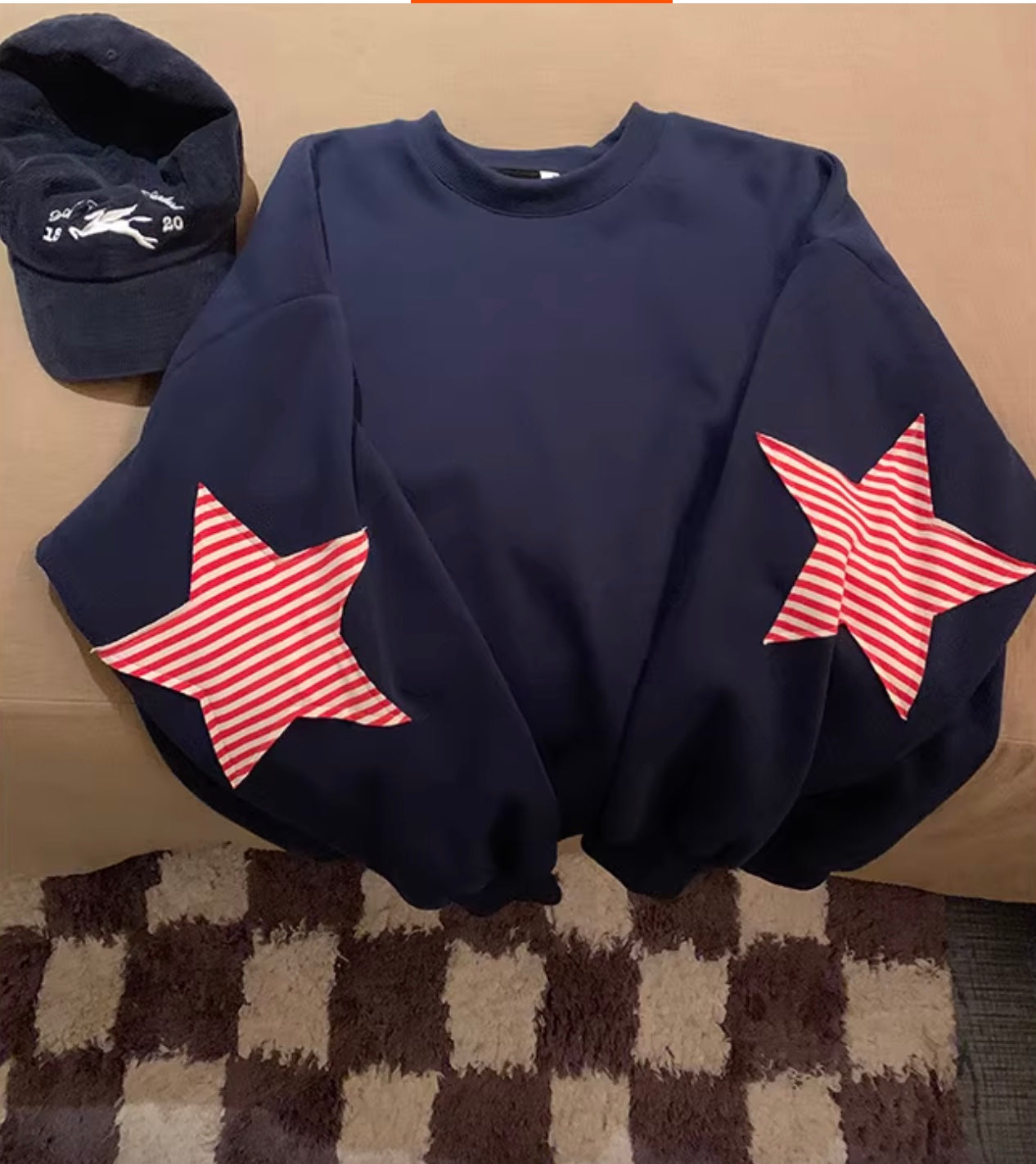 スターパッチフリーオーバースウェット