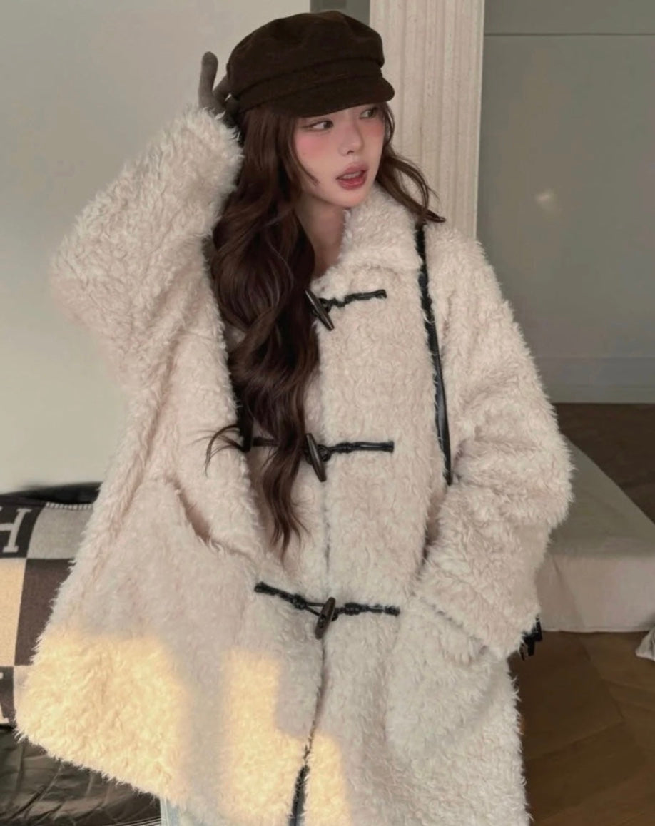 【新色追加】レトロボアダッフルコート