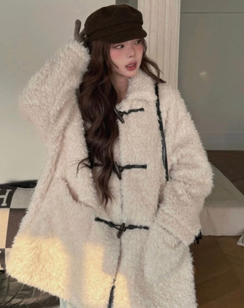 【新色追加】レトロボアダッフルコート