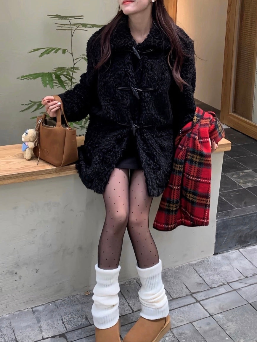 【新色追加】レトロボアダッフルコート