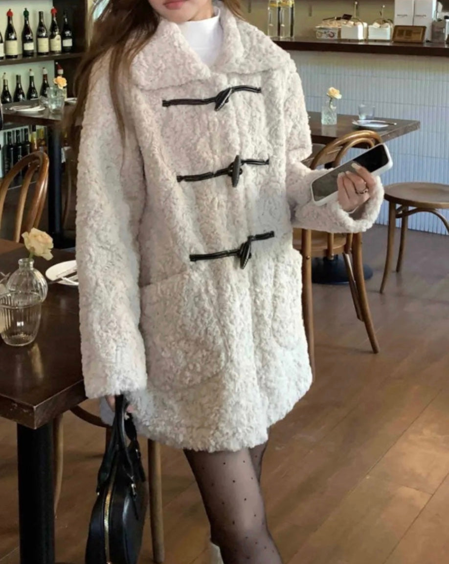 【新色追加】レトロボアダッフルコート