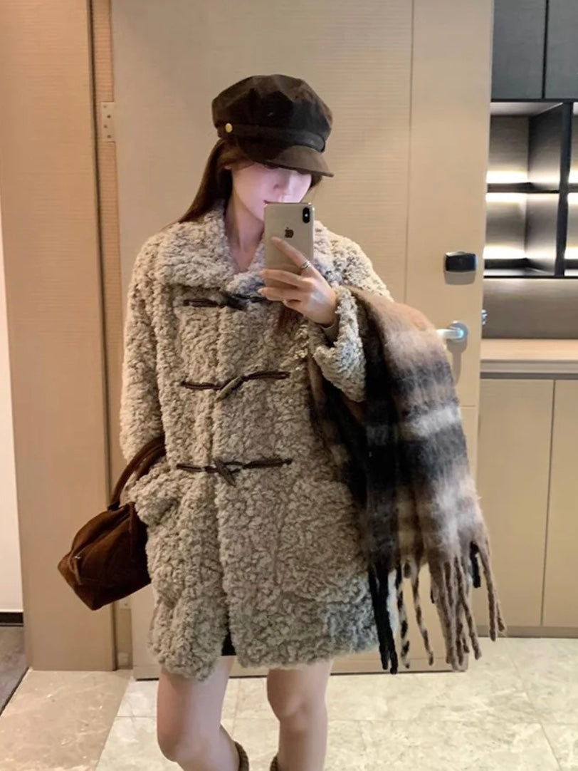 【新色追加】レトロボアダッフルコート