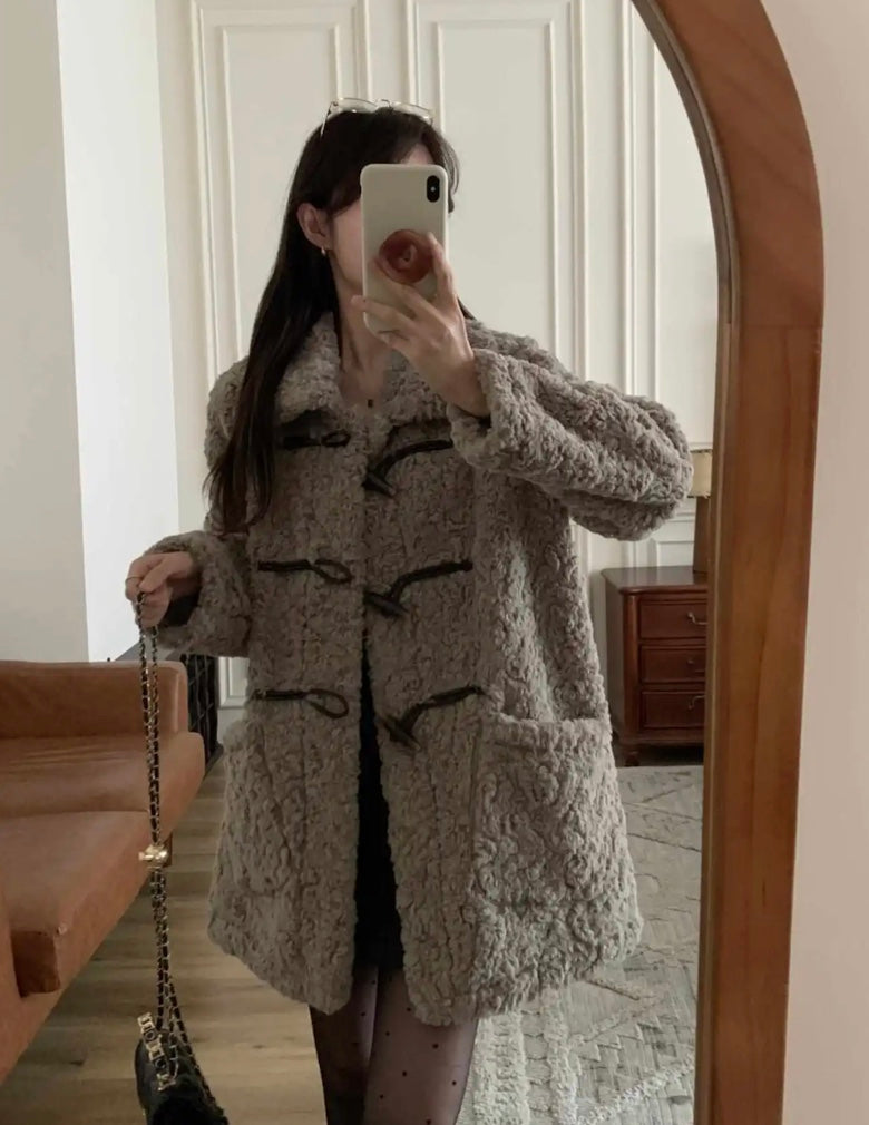 【新色追加】レトロボアダッフルコート