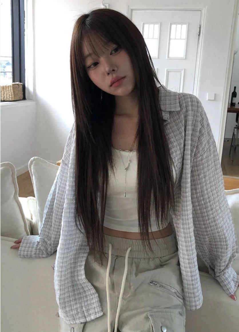 ヴィンテージチェックオーバーシャツ