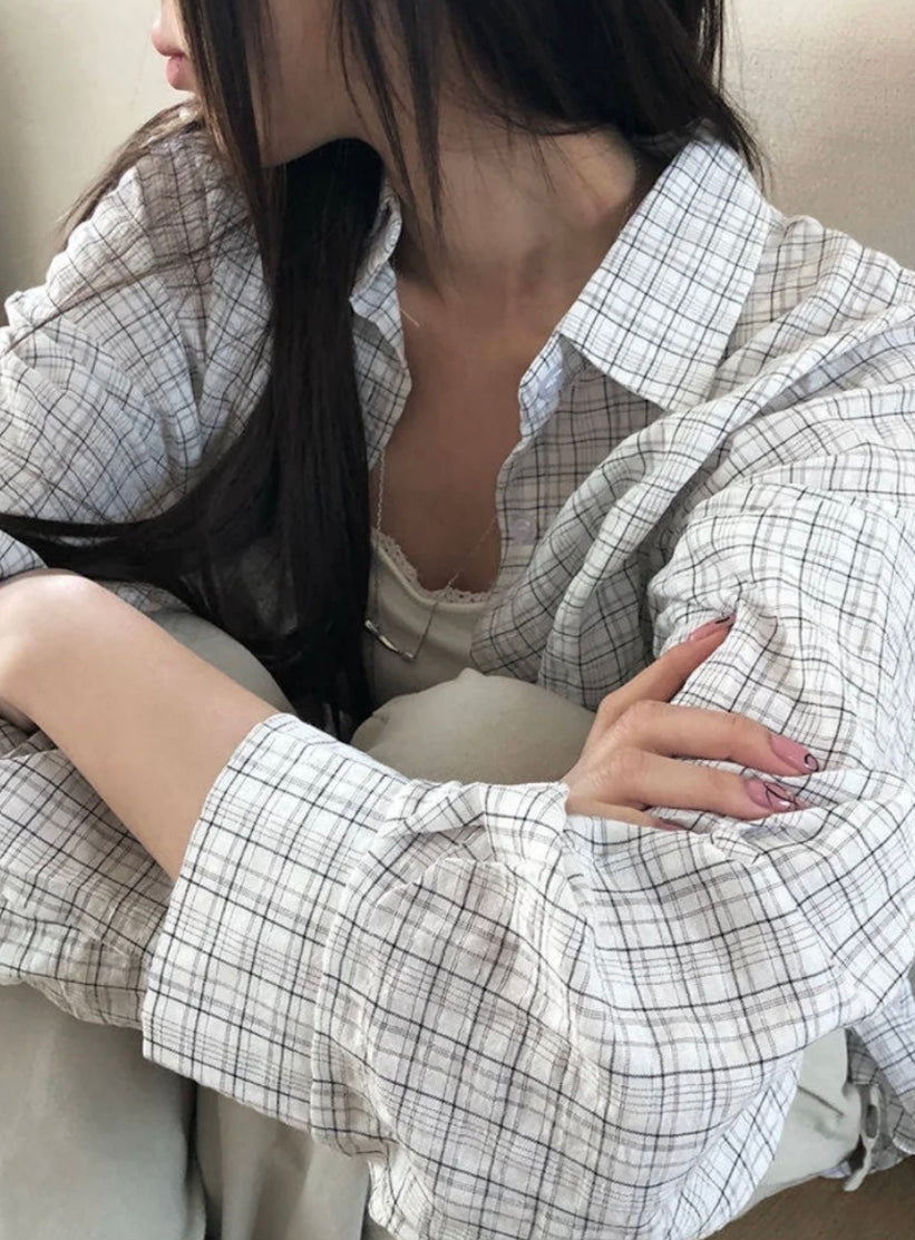 ヴィンテージチェックオーバーシャツ