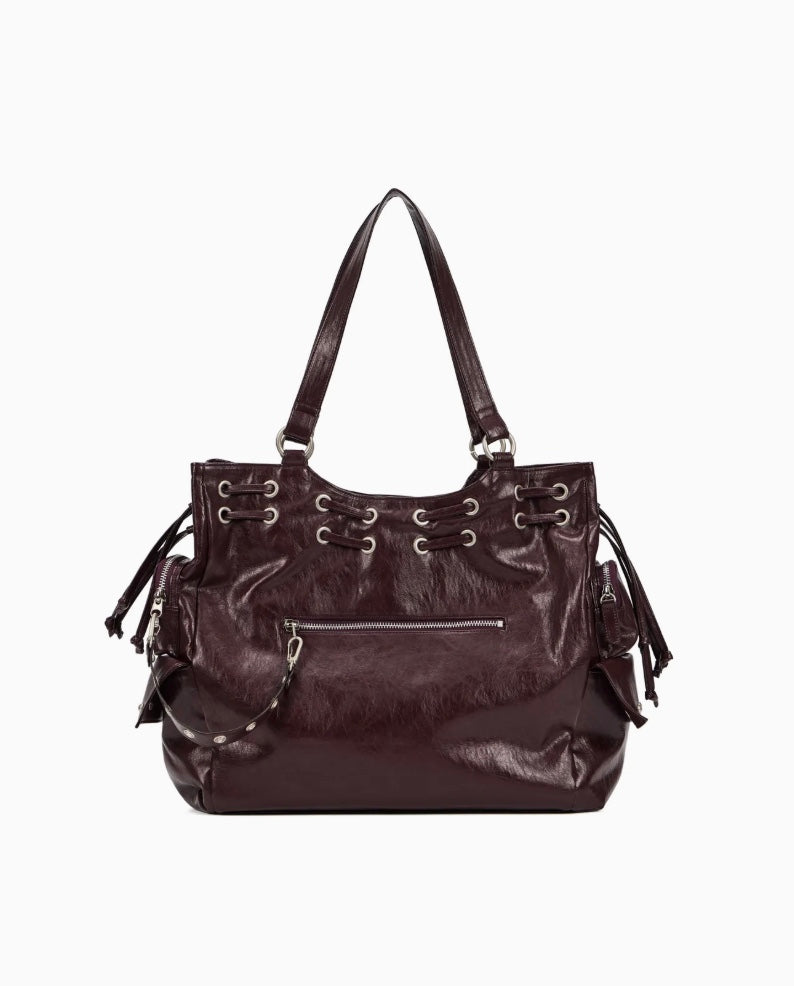 【新色追加】アメリカン大容量クロスボディ トートバッグ