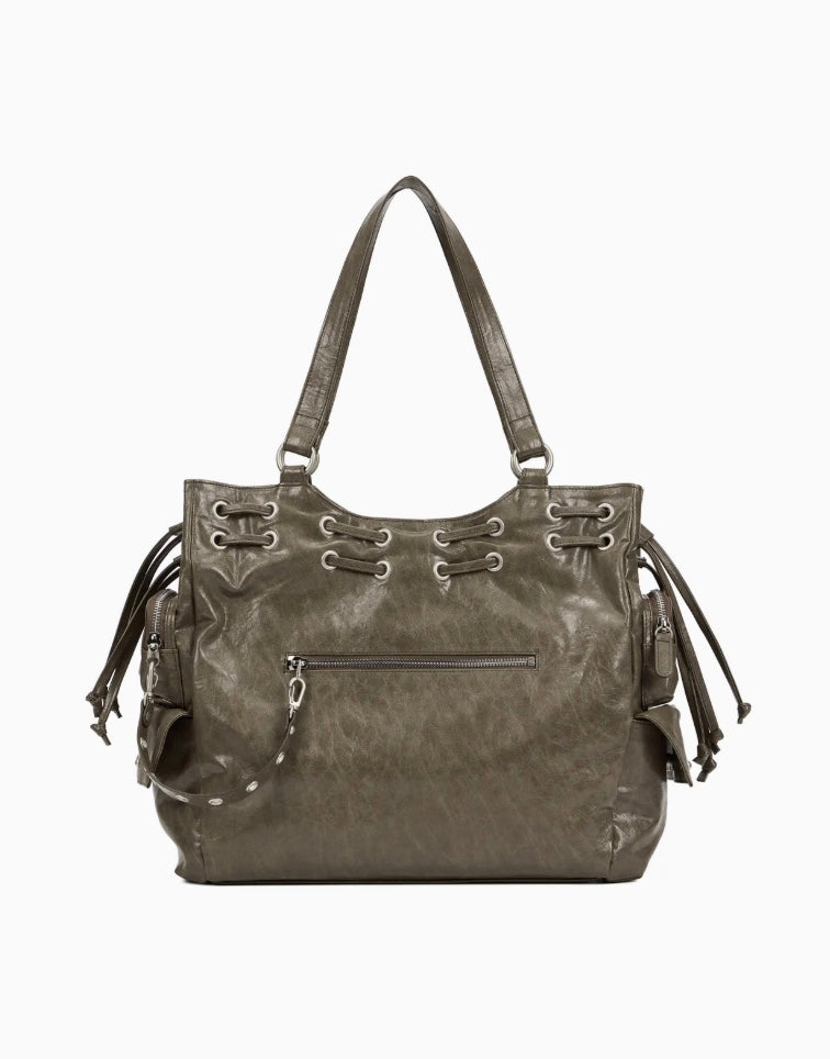 【新色追加】アメリカン大容量クロスボディ トートバッグ