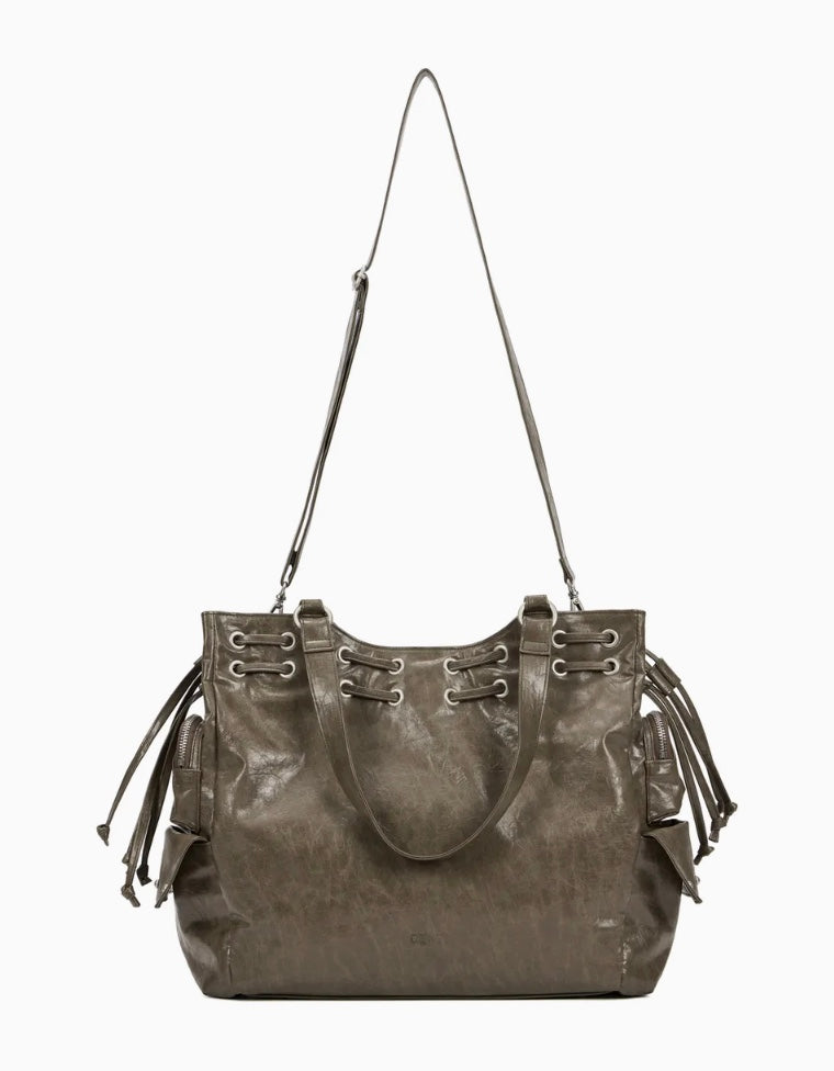 【新色追加】アメリカン大容量クロスボディ トートバッグ