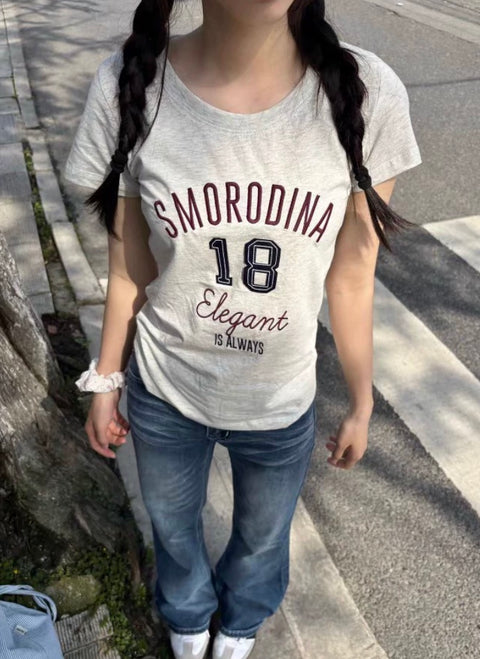 ヴィンテージライクカレッジロゴTシャツ