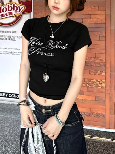 スリムフィットショートスリーブTシャツ