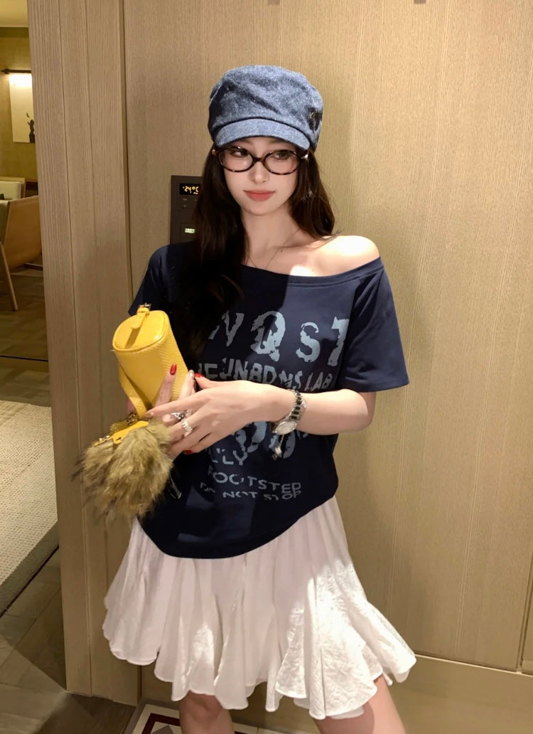 ヴィンテージグランジロゴTシャツ