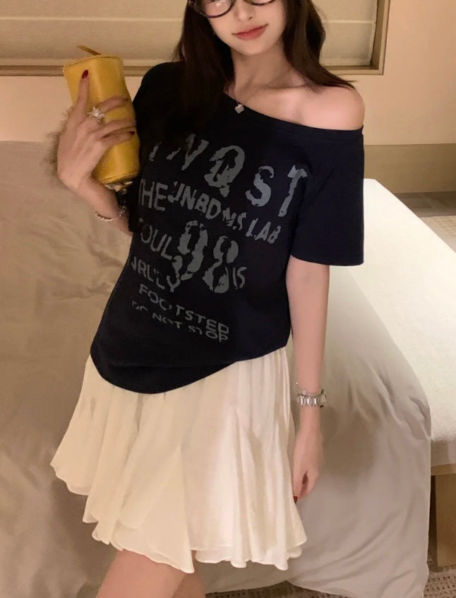 ヴィンテージグランジロゴTシャツ