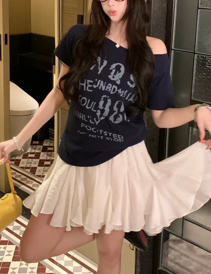 ヴィンテージグランジロゴTシャツ