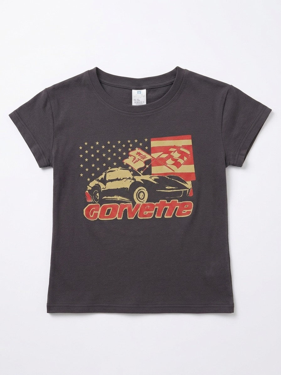 アメリカンヴィンテージクロップドTシャツ