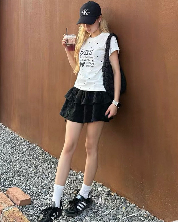 ドットバタフライTシャツ