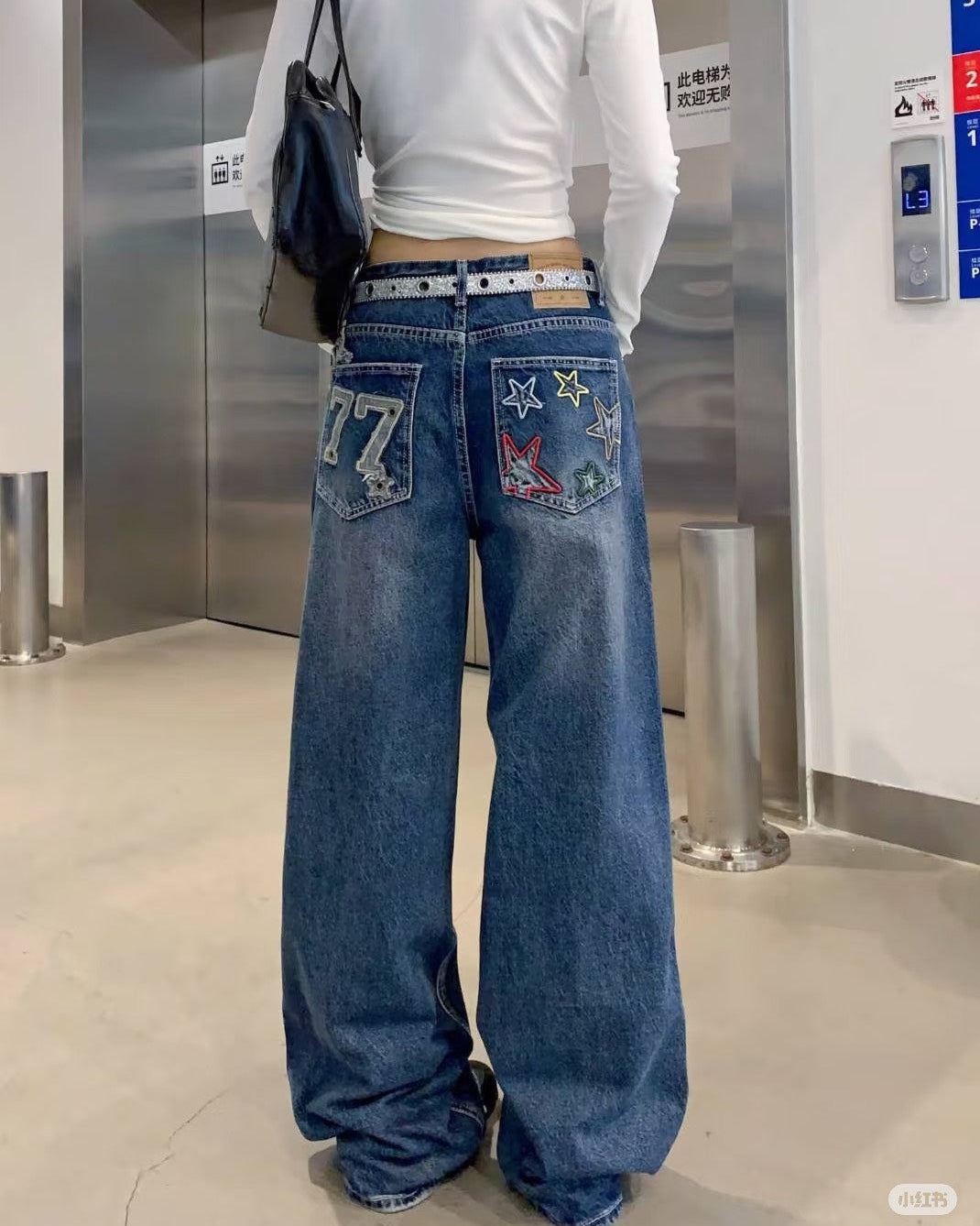 アメリカンステッチデザインデニム