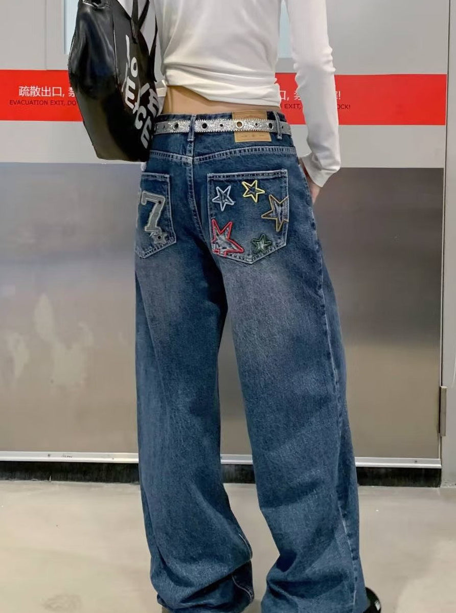 アメリカンステッチデザインデニム