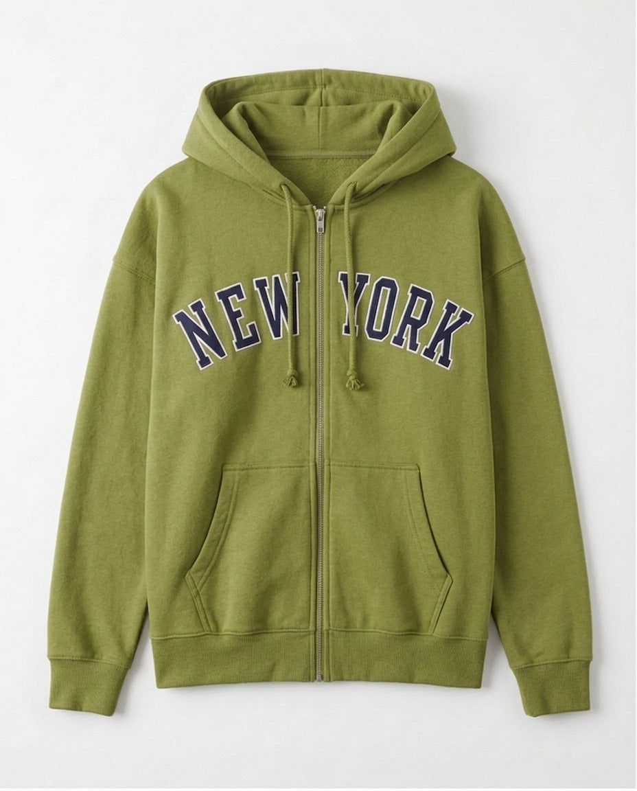 NEW YORK ジップパーカー