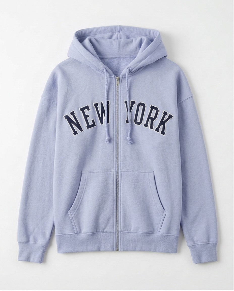 NEW YORK ジップパーカー