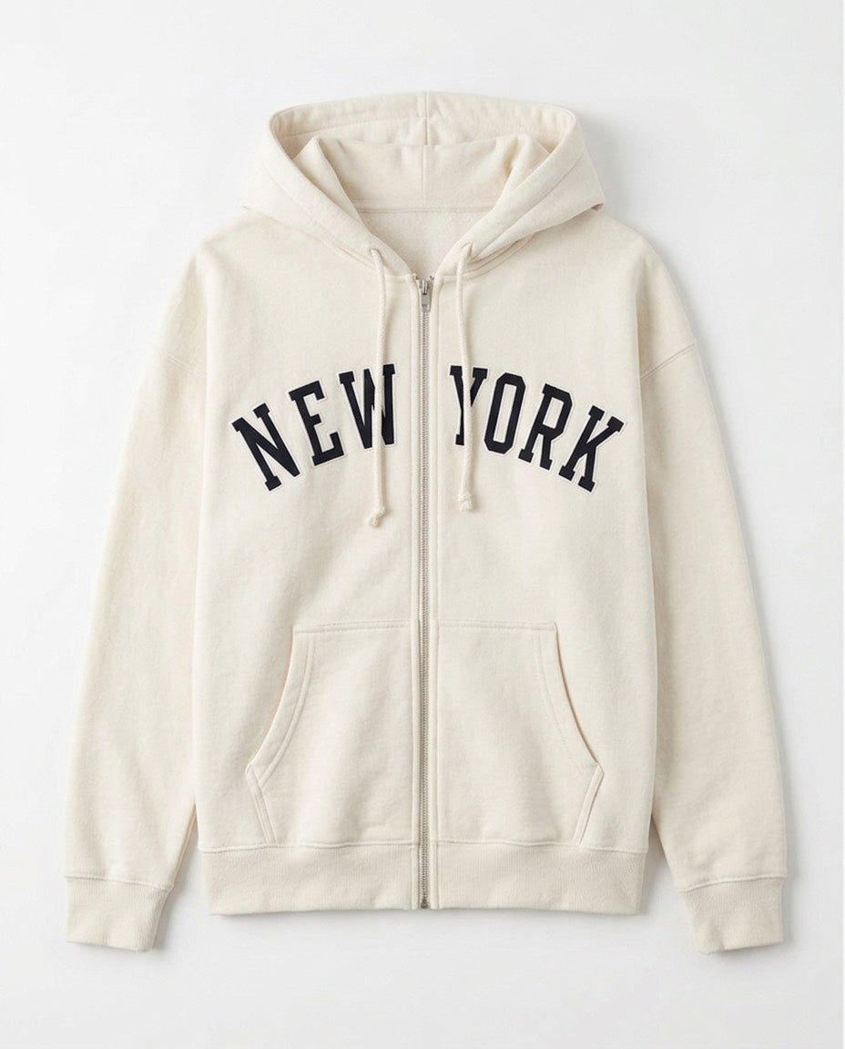 NEW YORK ジップパーカー