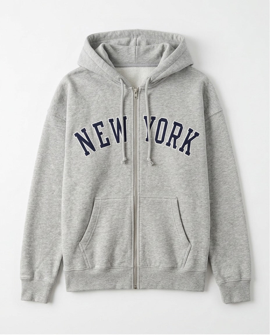 NEW YORK ジップパーカー