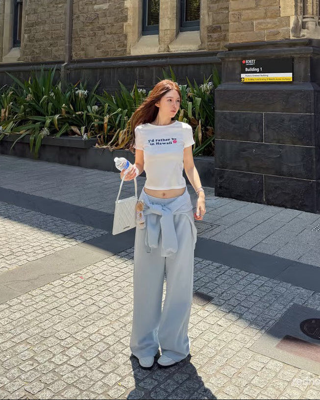 ハワイアンハイビスカスTシャツ