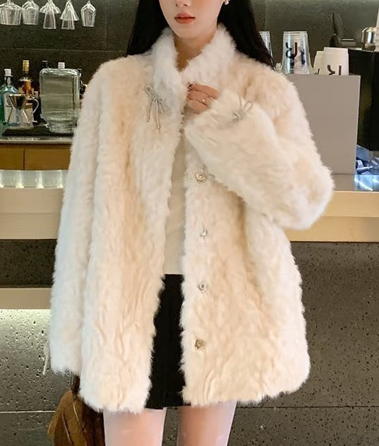 ファースタンディングカラーコート