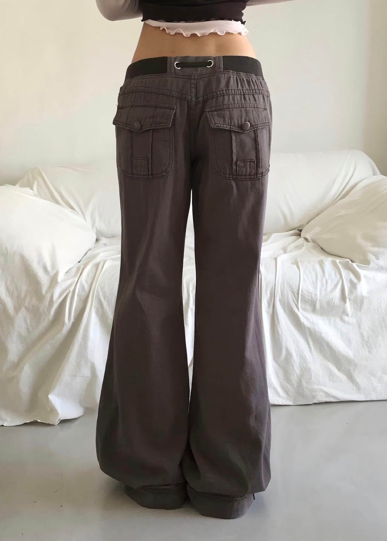 ドロストカーゴロングパンツ