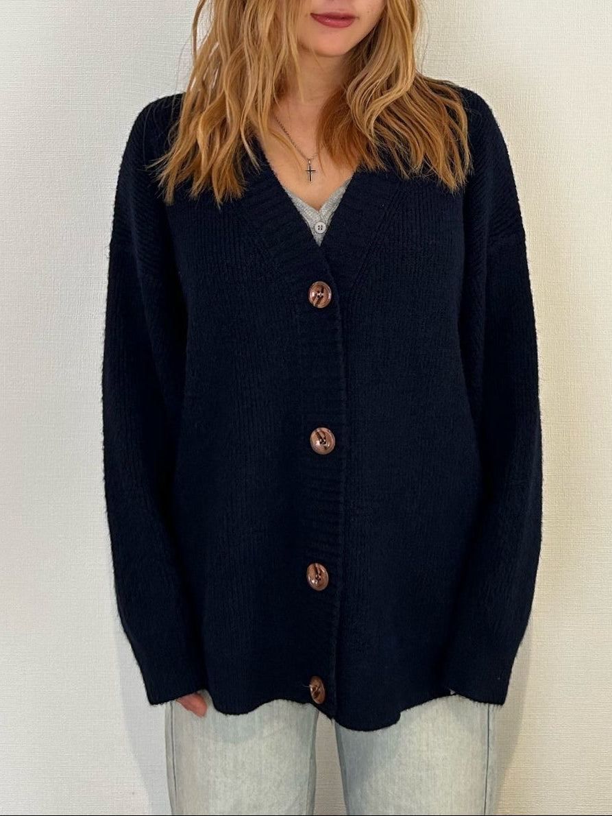 Vネックセータージャケット